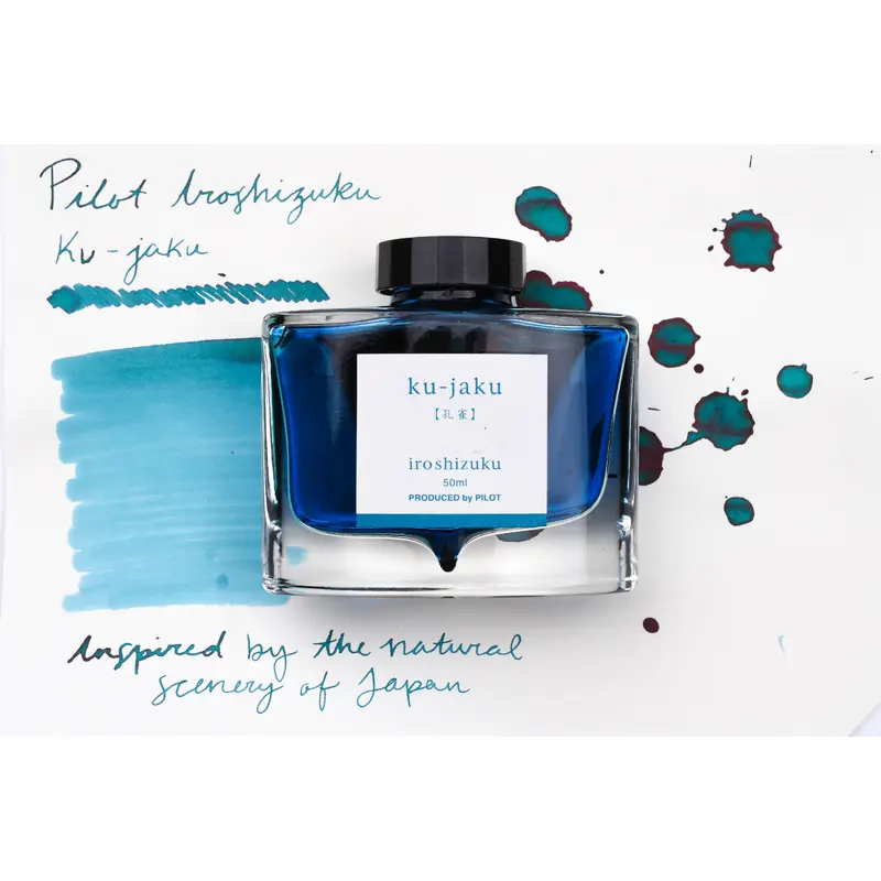 Pilot Iroshizuku Ink - Ku-jaku - 50 mL Bottle Ink