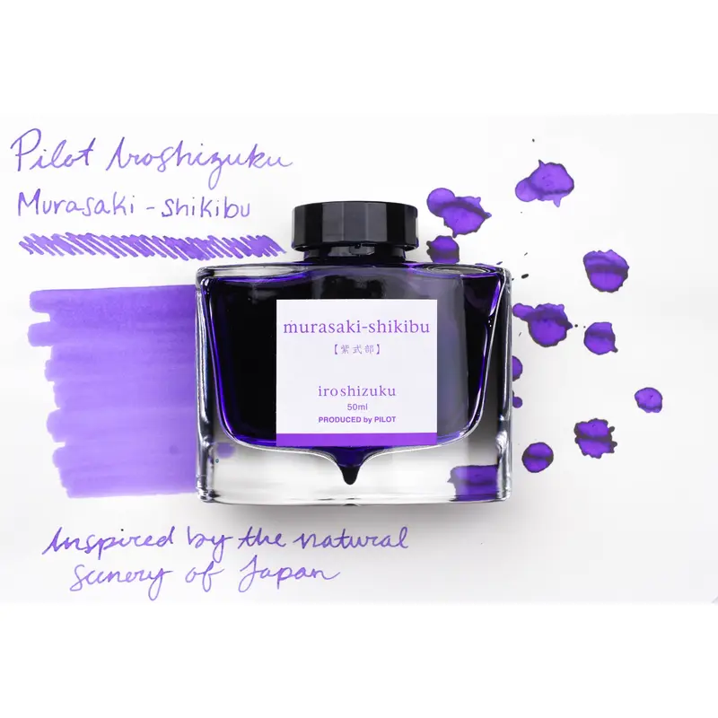 Pilot Iroshizuku Ink - Murasaki-Shikibu - 50 mL Bottle Ink
