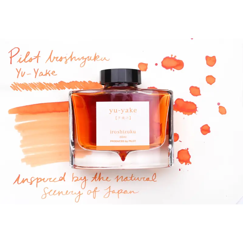 Pilot Iroshizuku Ink - Yu-yake - 50 mL Bottle Ink