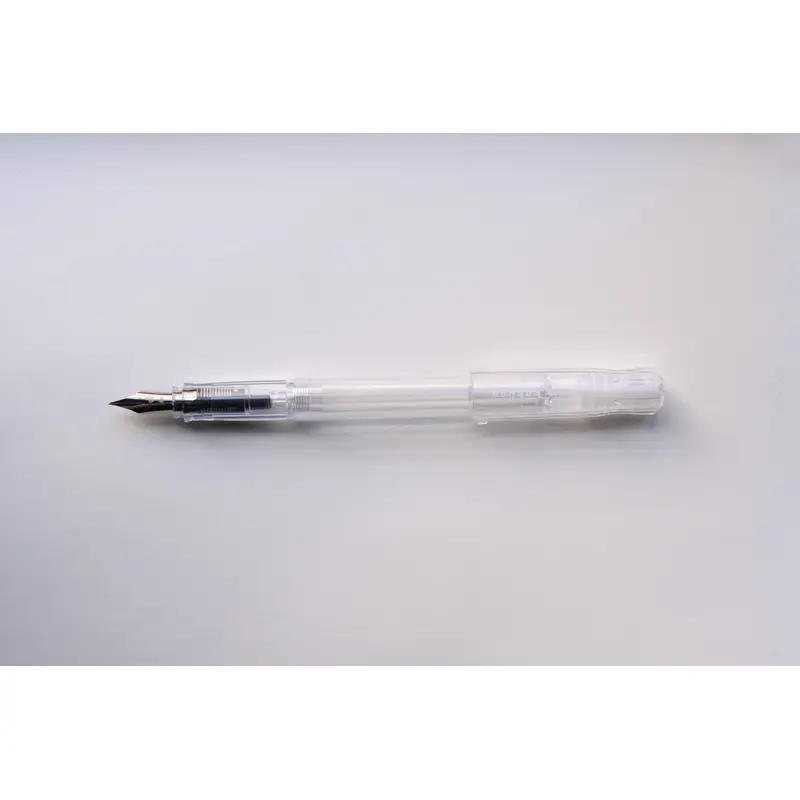 Pilot Kakuno Fountain Pen - Clear - Medium Nib