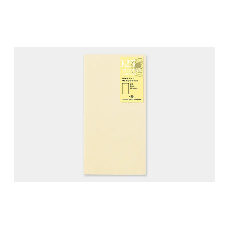 TRAVELER's Regular Size Refill - Cream Blank - 025