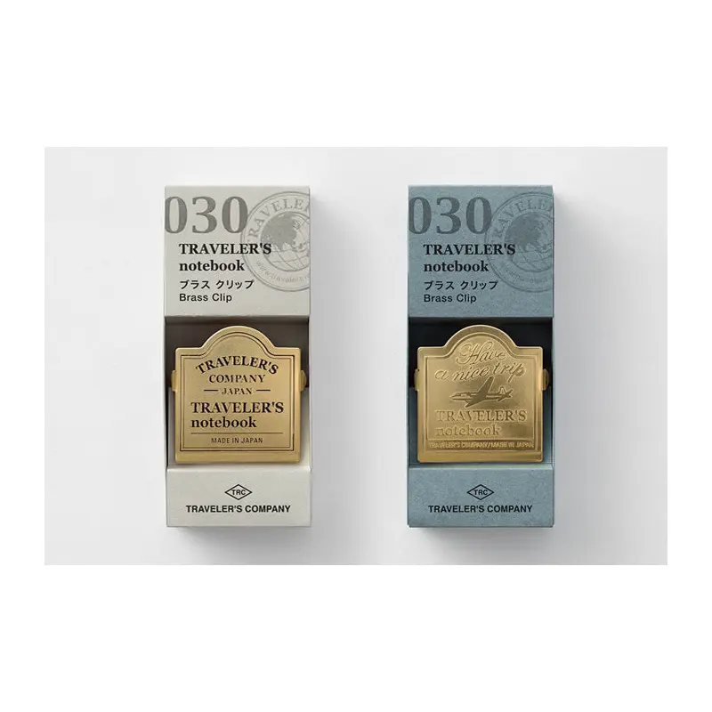 TRAVELER's The Brass Clip - TRC Logo