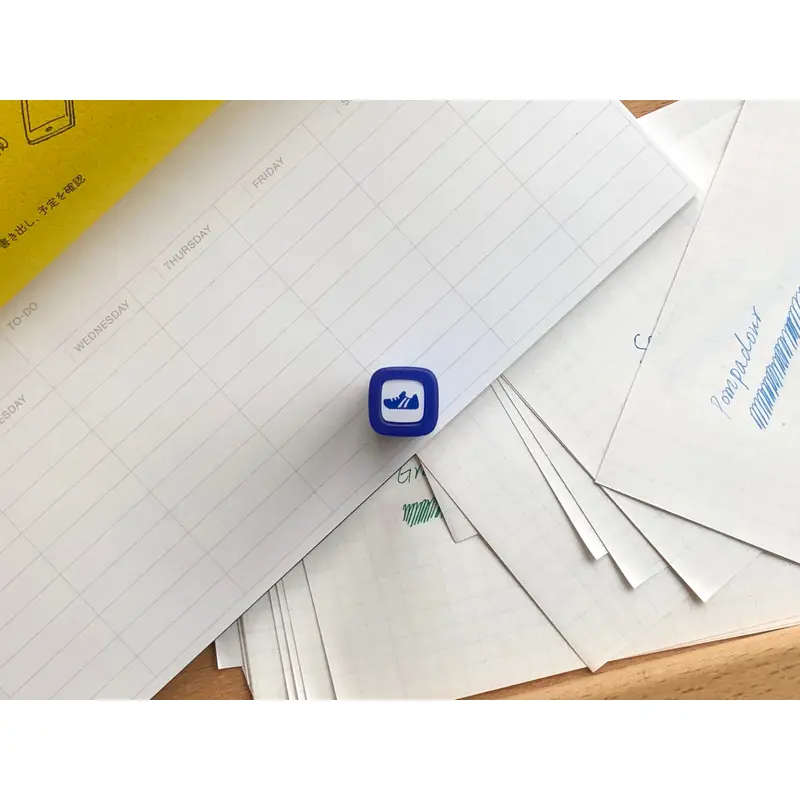 FriXion Erasable Stamp - Blue - Sneakers