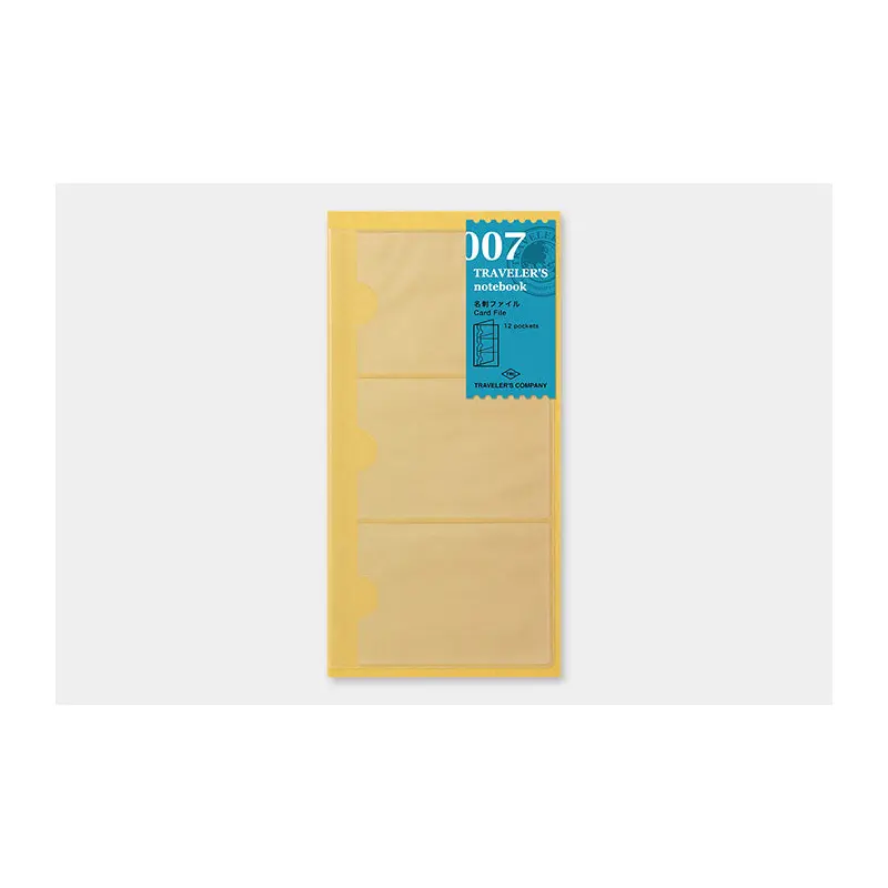 TRAVELER's Regular Size Refill - Card File - 007
