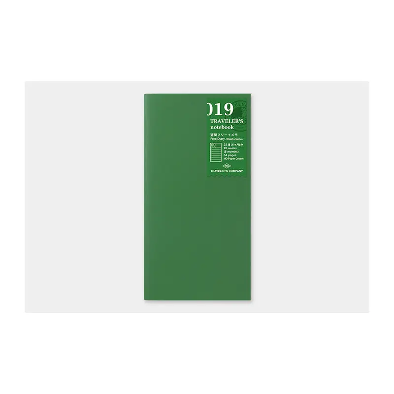 TRAVELER's Regular Size Refill - Free Diary Weekly/Memo - 019