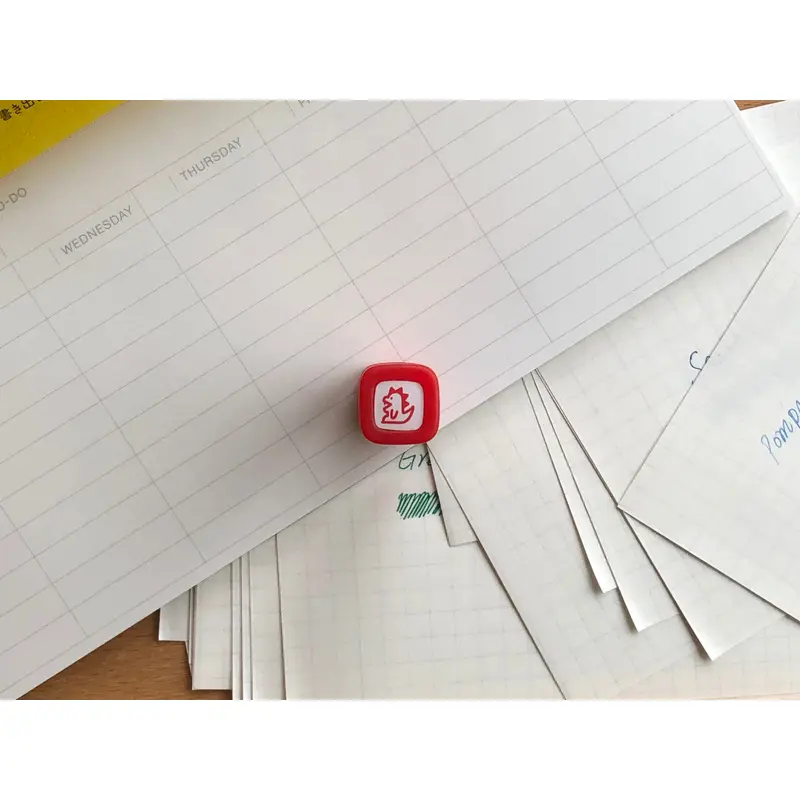 FriXion Erasable Stamp - Red - Dinosaur