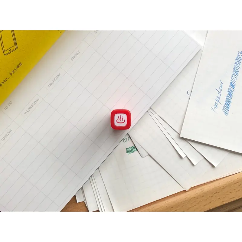 FriXion Erasable Stamp - Red - Hot Spring