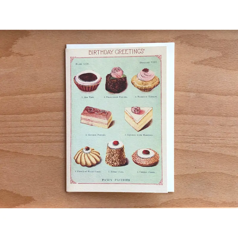Happy Birthday Sweets Greeting Card