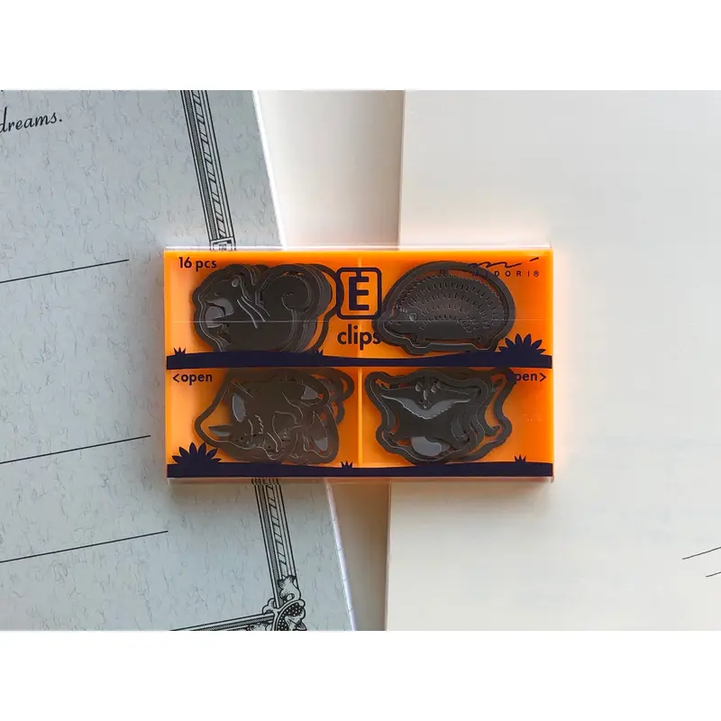 Midori Etching Clip E Clips - Animals