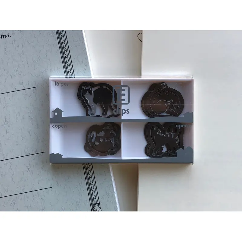 Midori Etching Clip E Clips - Cat