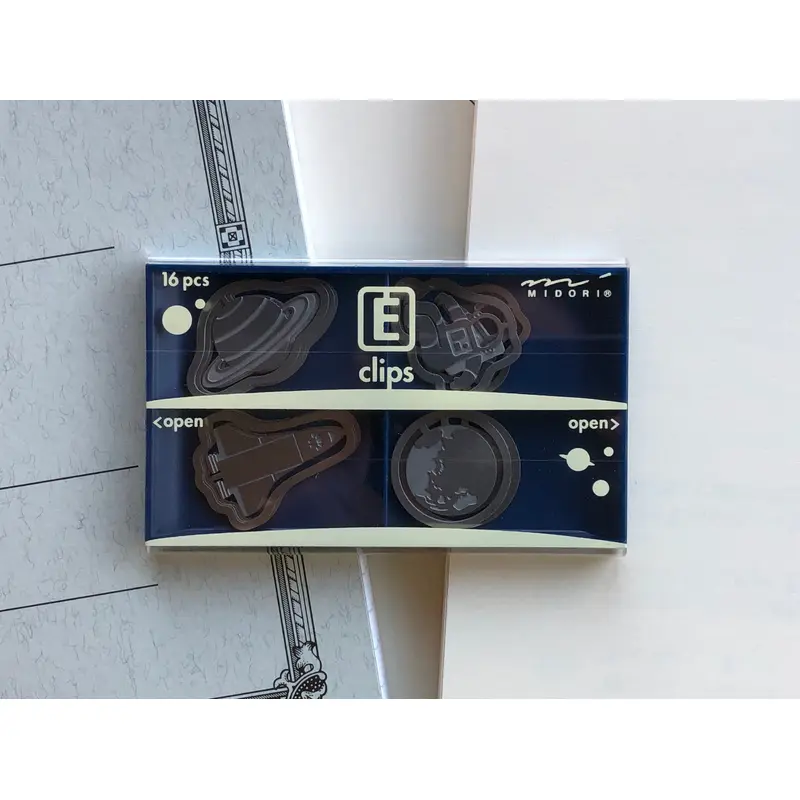 Midori Etching Clip E Clips - Space