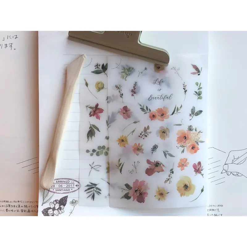 MU Print-On Stickers - Life is Beautiful - #82