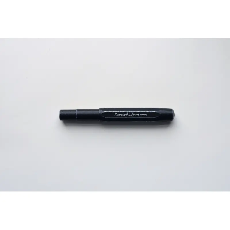 Kaweco AL Sport Stonewashed Fountain Pen - Black