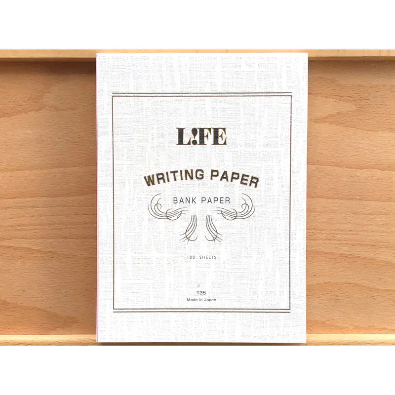 Life Bank Paper Pad - White