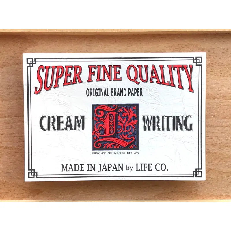 Life Brand Letter Pad - A5 - Cream Paper