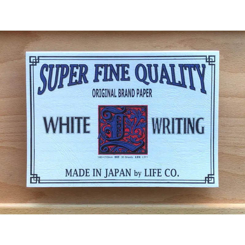 Life Brand Letter Pad - A5 - White Paper