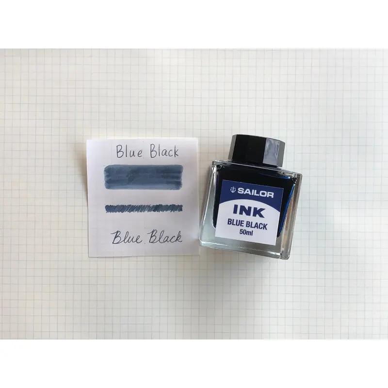 Sailor Jentle Bottle Ink - Blue Black
