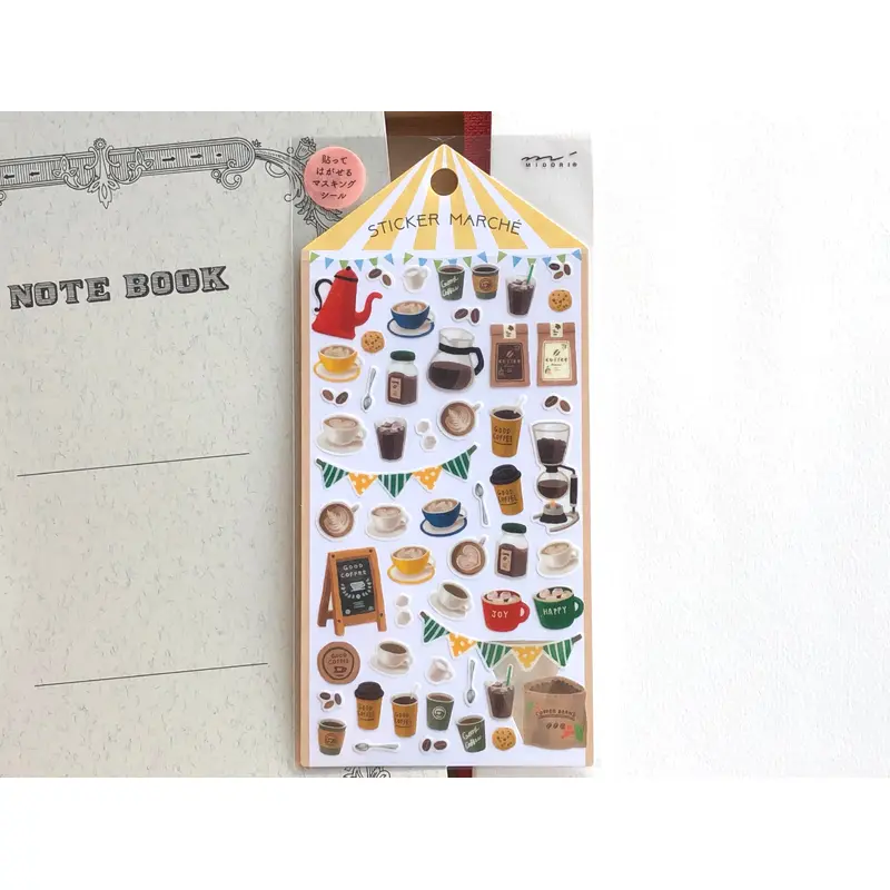 Sticker Marche Coffee