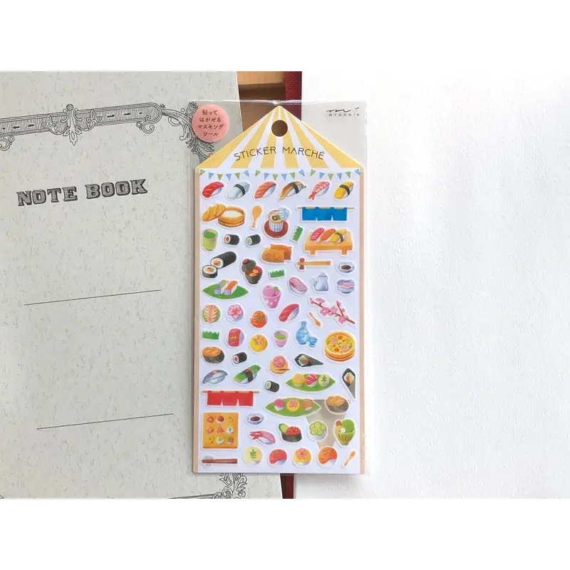 Sticker Marche Sushi