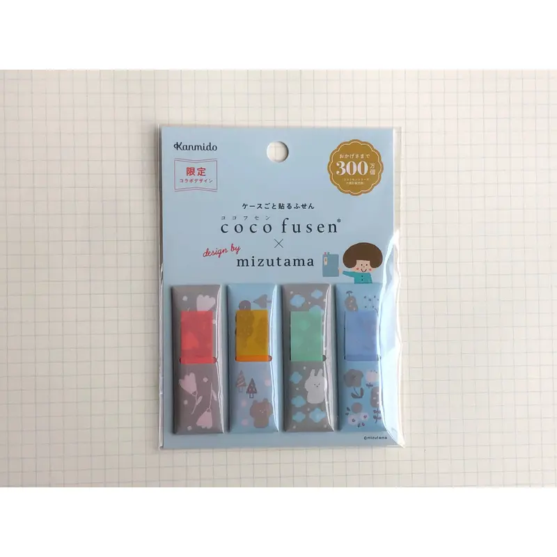 Kanmido coco fusen x mizutama - Forest Animals - Limited Edition