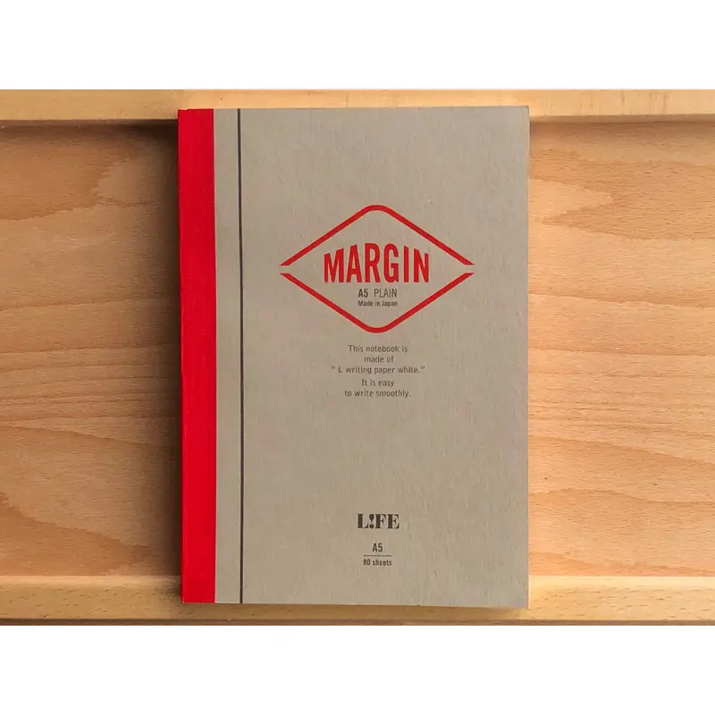 Life Margin Notebook - A5 - Plain