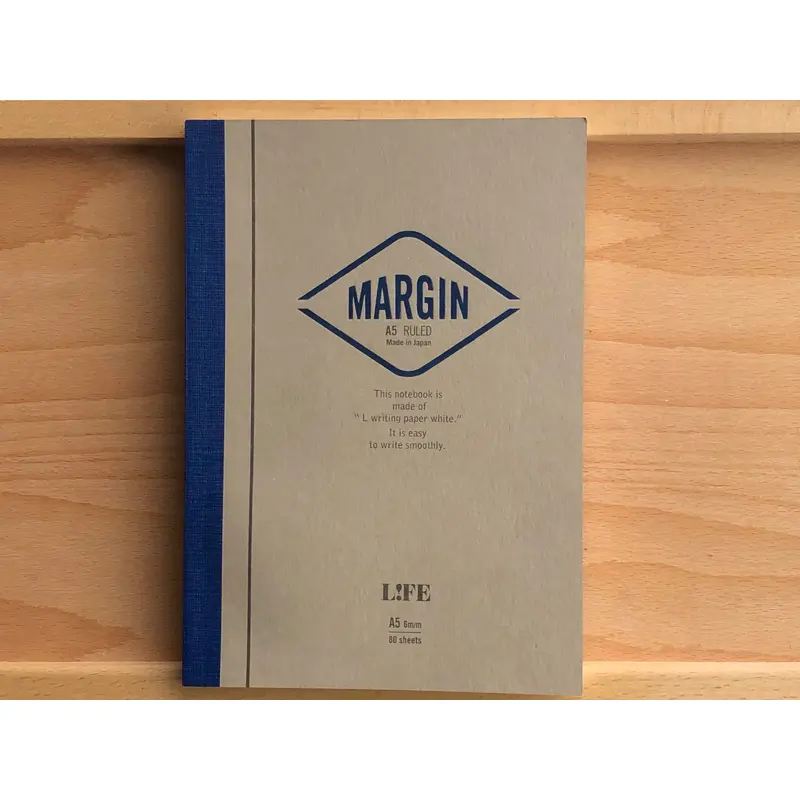 Life Margin Notebook - A5 - Ruled