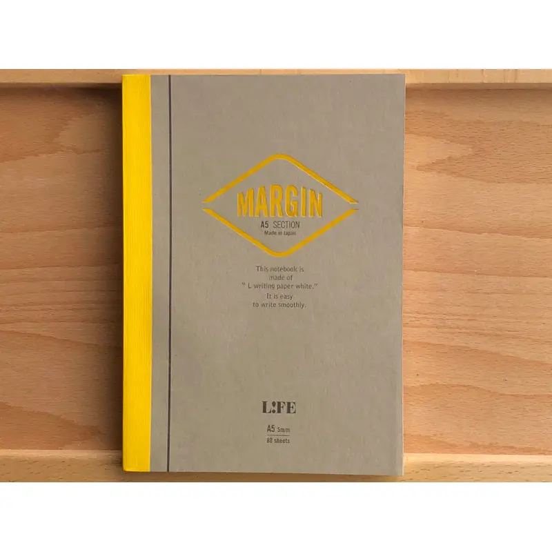 Life Margin Notebook - A5 - Section