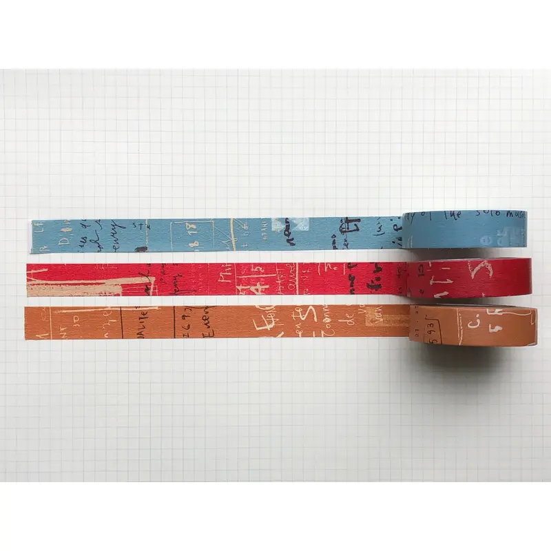 Classiky - Yoko Inoue Graffiti B Masking Tape - Set of 3