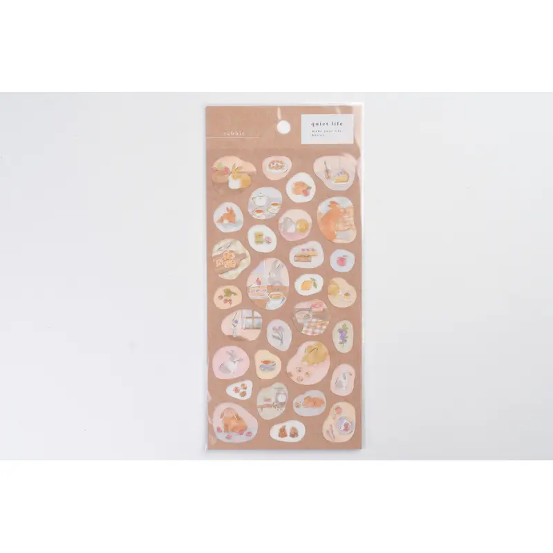 Quiet Life Sticker - Rabbit