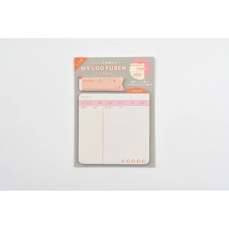 Ryu-Ryu Sticky Notes - My Log - Recipe