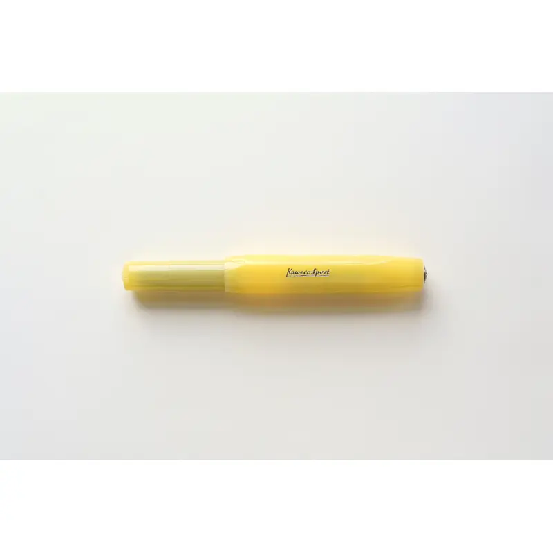 Kaweco FROSTED Sport Fountain Pen - Banana
