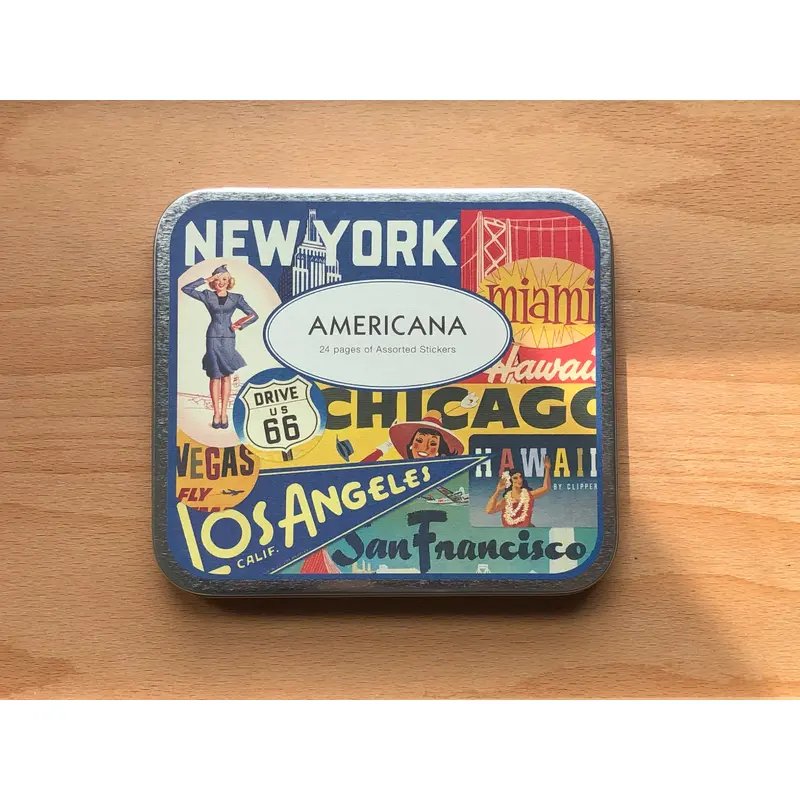 Vintage Stickers - Americana