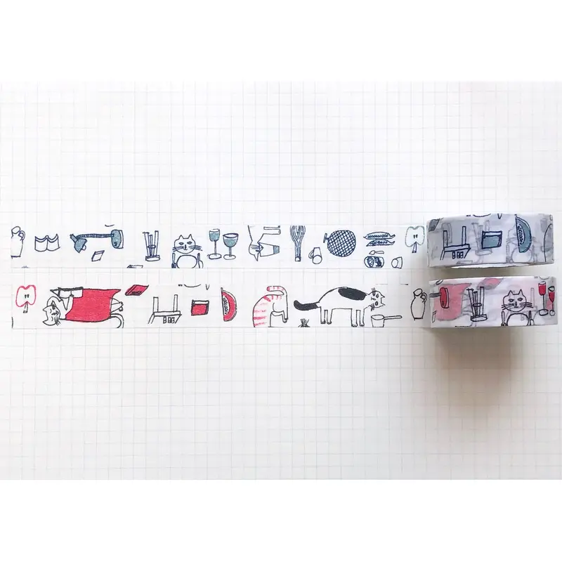 Classiky - Toranekobonbon Masking Tape (A, B)