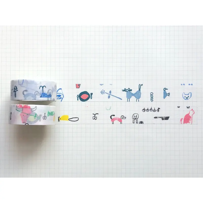 Classiky - Toranekobonbon Masking Tape (C, D)