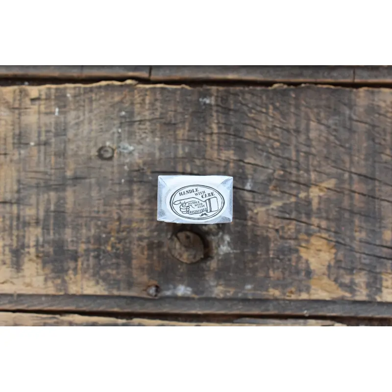 LCN Handle With Care Metal Stamp