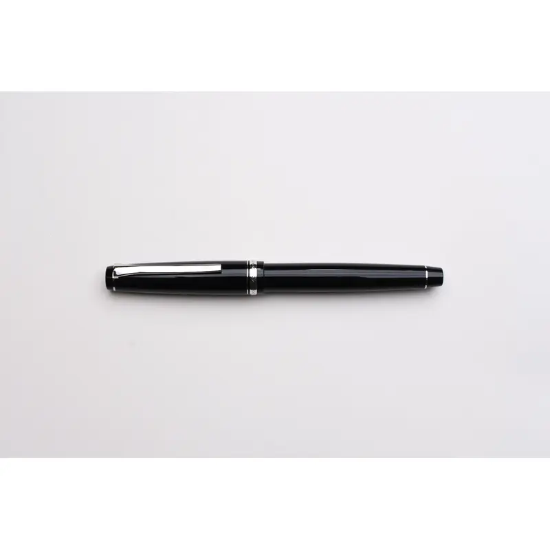 Pilot Falcon Fountain Pen - Black/Rhodium