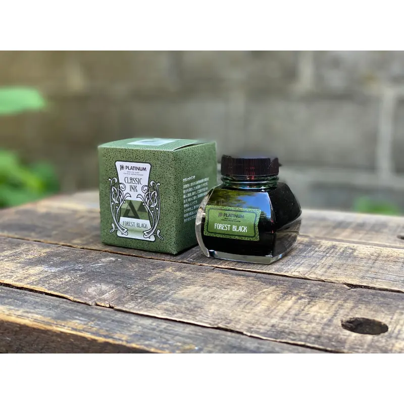 Platinum Classic Ink - Forest Black