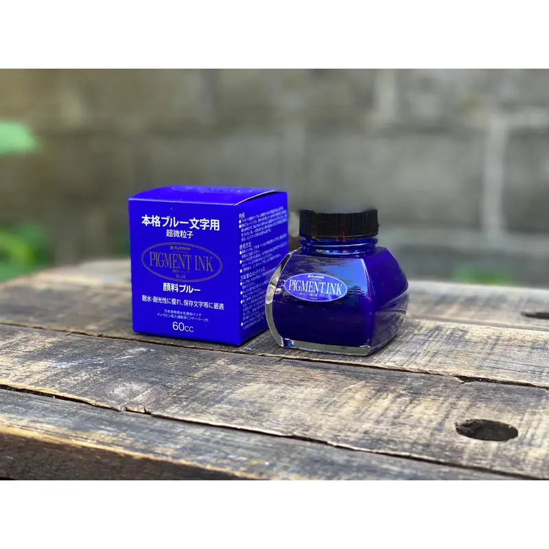 Platinum Pigmented Blue Ink
