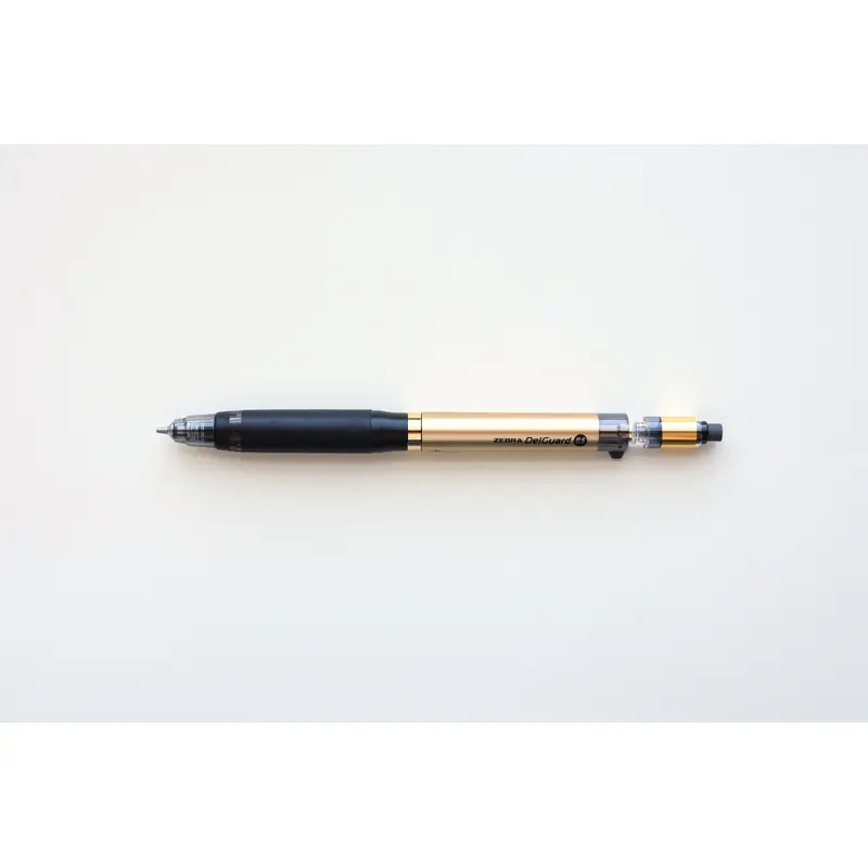Zebra DelGuard Mechanical Pencil Type ER - 0.5mm - Limited Gold Black