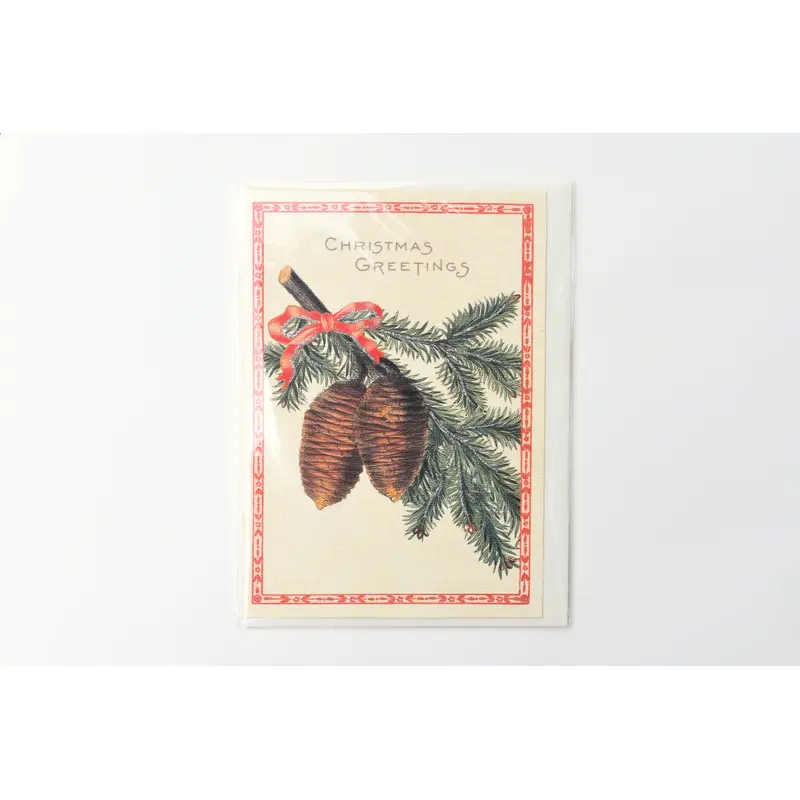 Christmas Pine Greeting Card