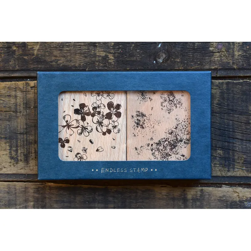 Deer Forest Endless Stamp Set - Flowers and Haze