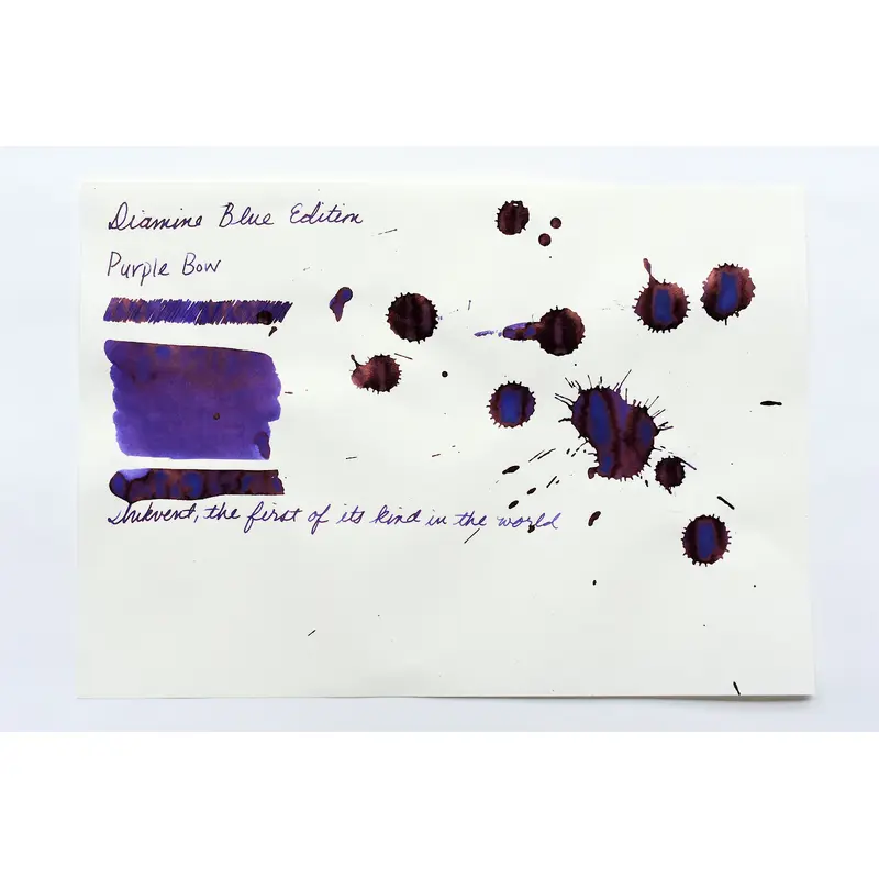 Diamine Blue Edition - Purple Bow