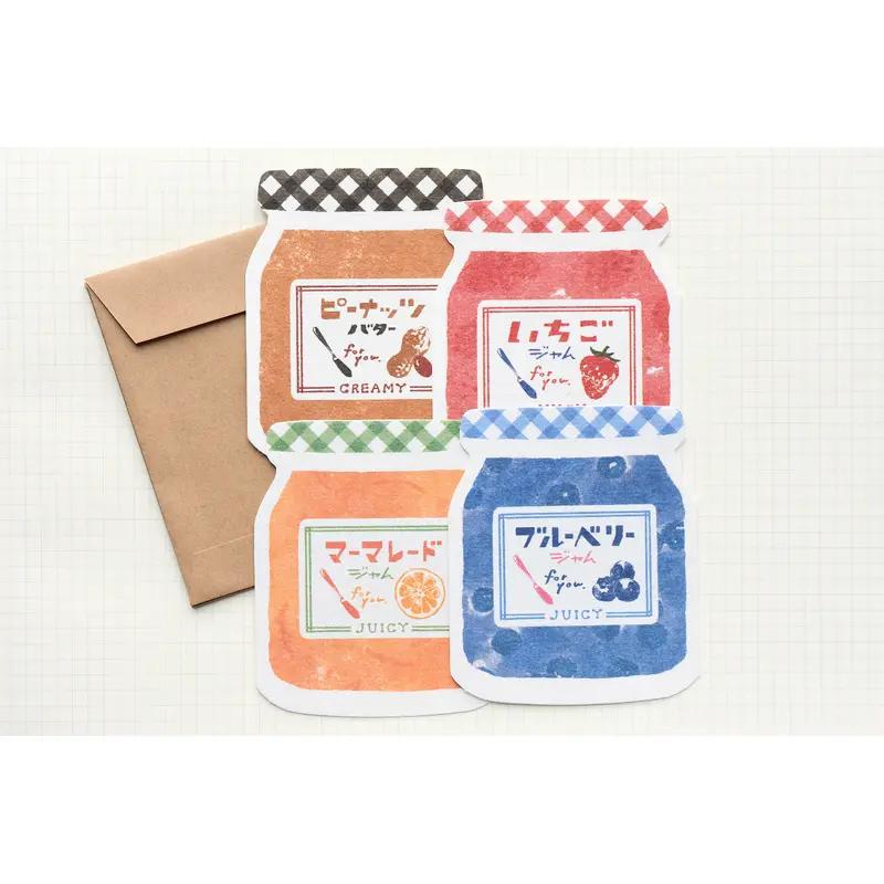 Furukawa Paper Fruit Jam Mini Letter Set