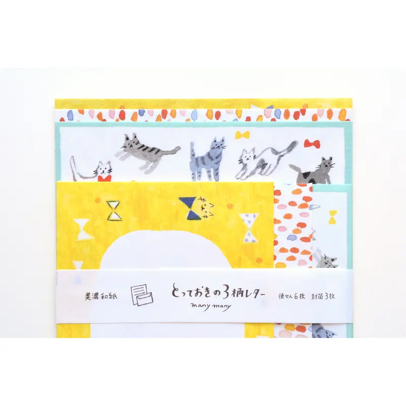 Furukawa Paper Many Many Letter Set