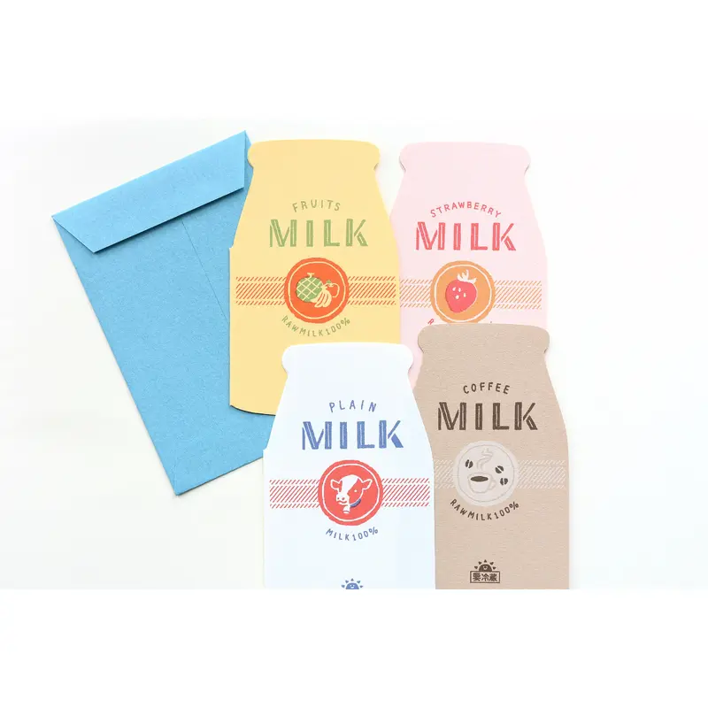 Furukawa Paper Milk Jug Mini Letter Set