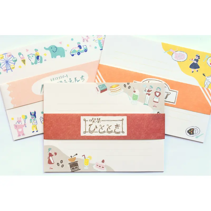 Furukawa Paper Retro Letter Set