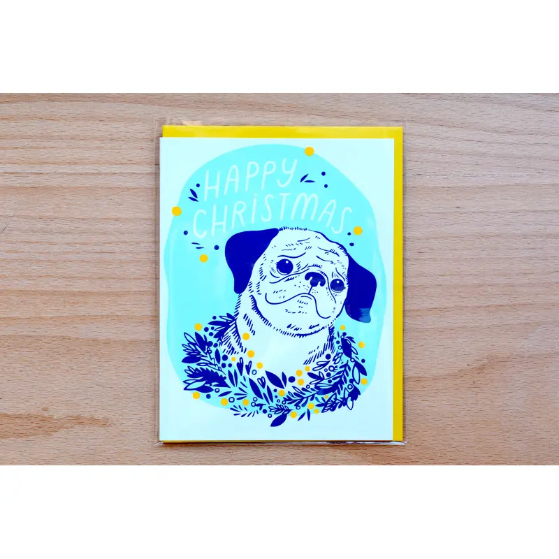 Happy Christmas Pug