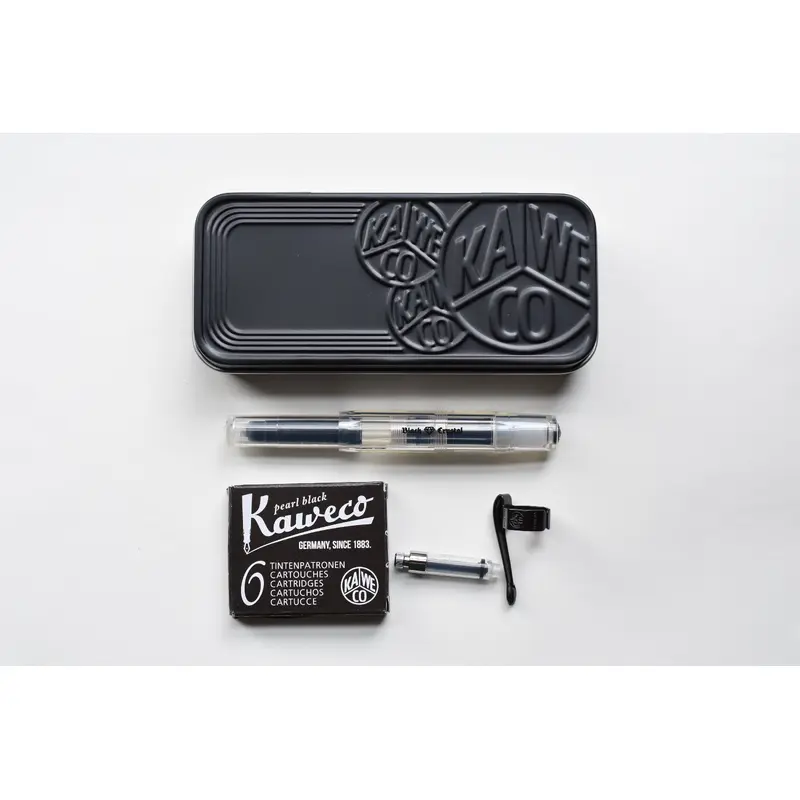 Kaweco CLASSIC Sport Fountain Pen - Black Crystal