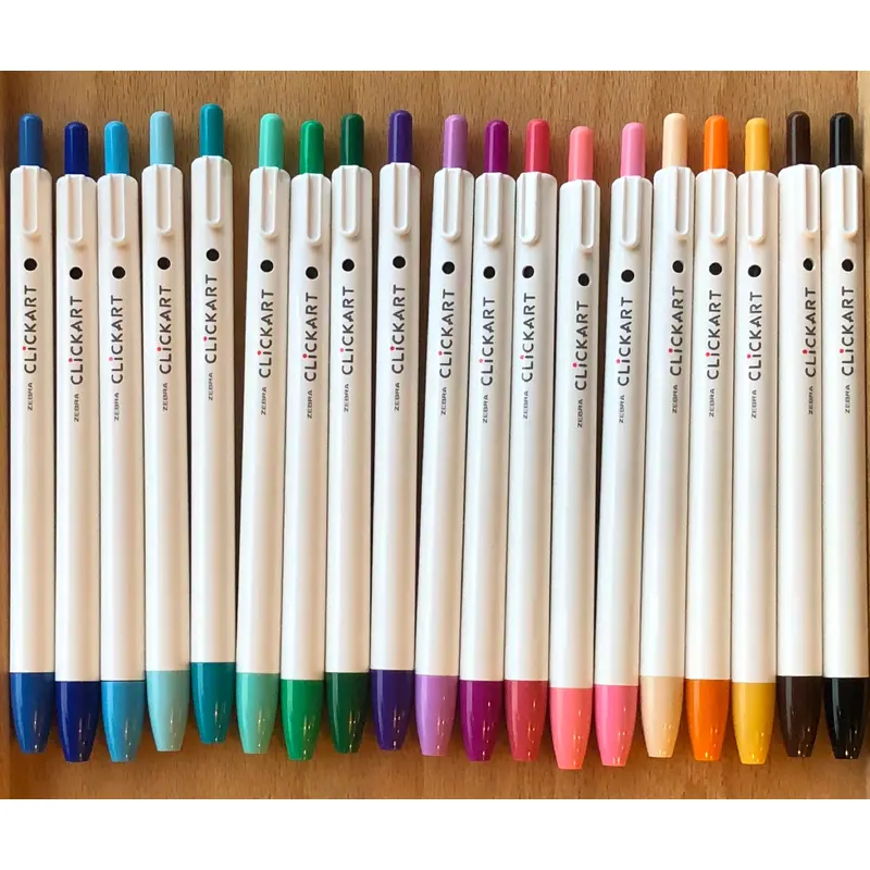 Zebra ClickArt Click Marker - Set of 36 Colors