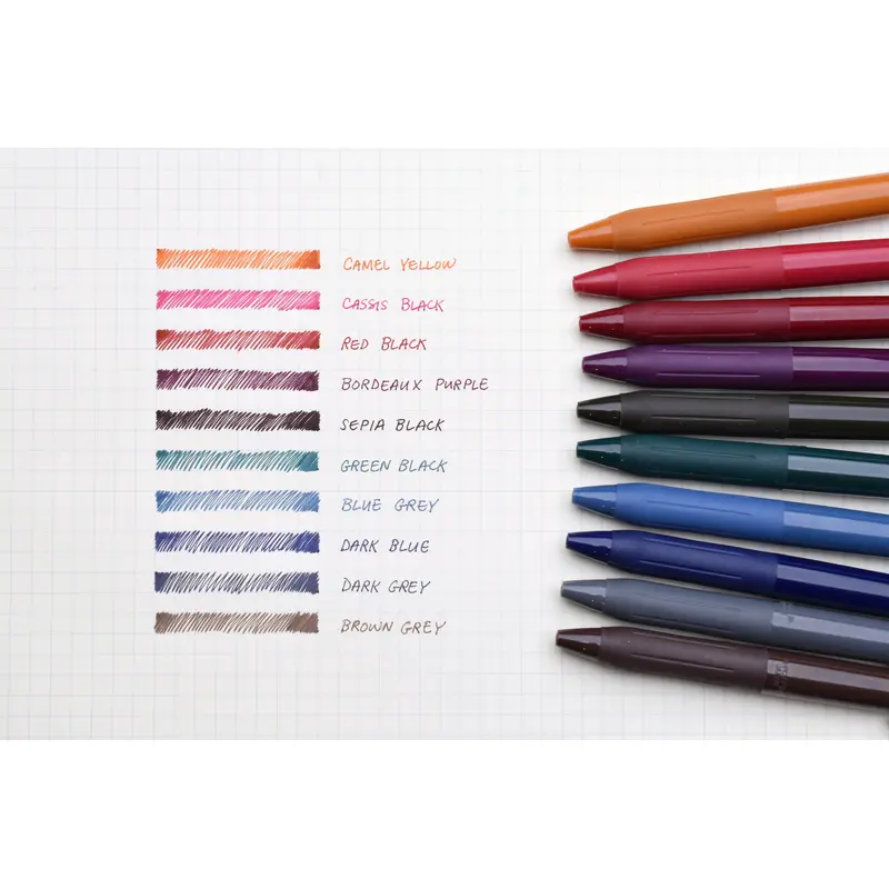 Zebra SARASA Clip - 0.5mm - Vintage Colors